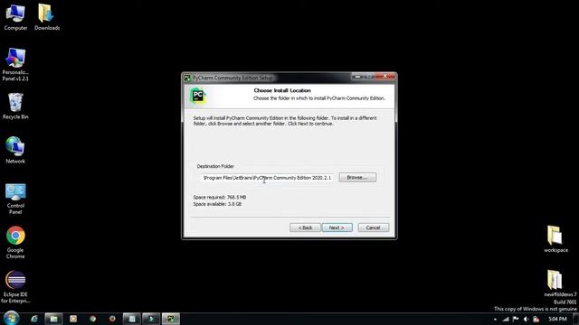 How to install PyCharm IDE on Windows 7/8/10. смотреть онлайн