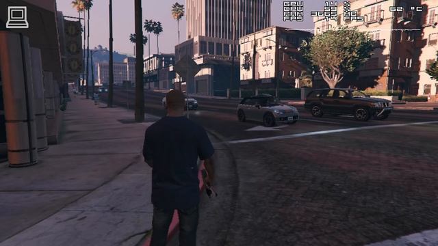 Grand Theft Auto 5 Gameplay Intel UHD 600 + Intel Celeron N4000