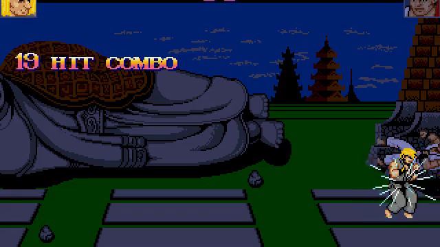Super Street Fighter II NES MUGEN Ken Combo demo смотреть онлайн