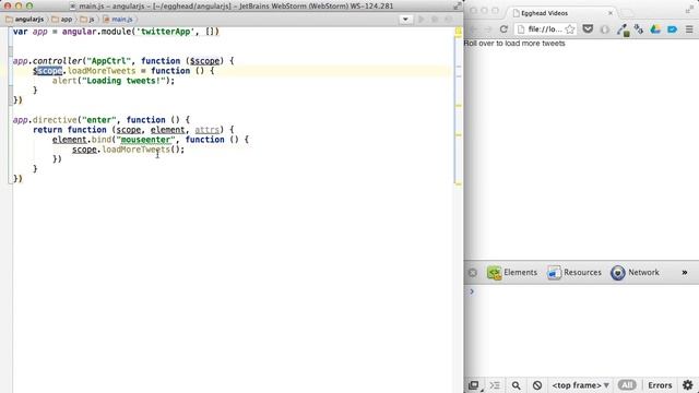 Egghead.io - AngularJS - Directives Talking to Controllers смотреть онлайн