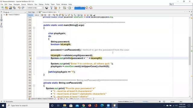 CMPSC115-1771 Java Methods and the Password Validation Project смотреть онлайн