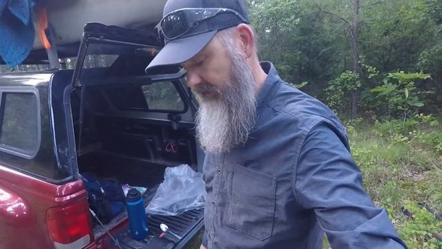 Solo Camping- Kayak Catch and Cook- Ouachita National Forest смотреть онлайн