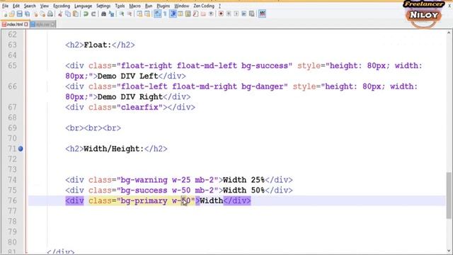 Utilities part 2 || class 10 || Bootstrap || Freelancer Niloy смотреть онлайн