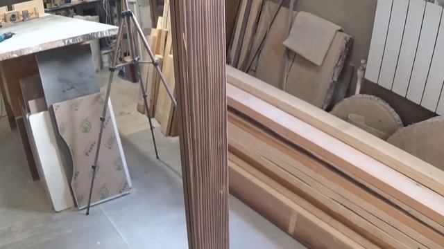 Рама для напольного зеркала.Изготовление. смотреть онлайн