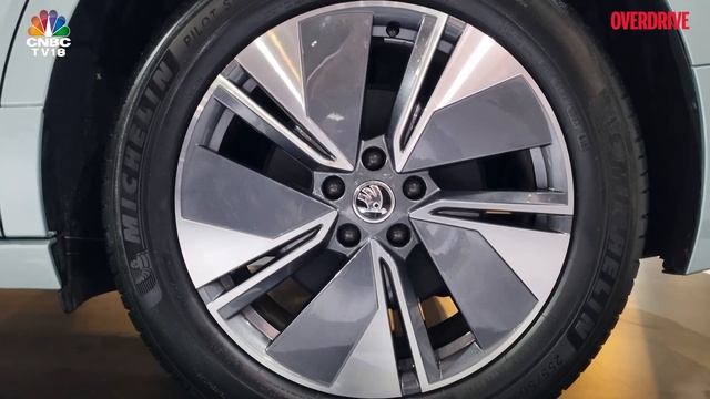 Skoda Enyaq EV Walkaround India - Skoda's New Flagship | CNBC TV18