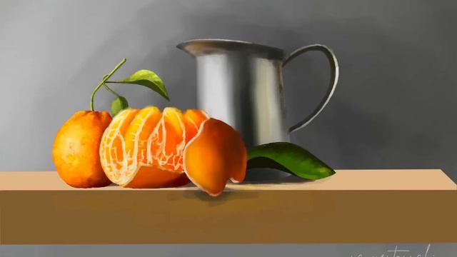 Infinite Painter Timelapse | Still-life Realistic Painting смотреть онлайн
