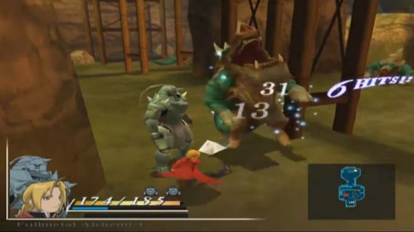 Fullmetal Alchemist and the Broken Angel .PS2. Прохождение на русском.02.