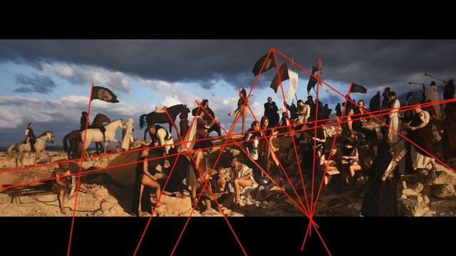 Композиция в картине Дневники Всадников Апокалипсиса Геннадий Улыбин смотреть онлайн