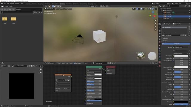 Baking a Normal Map in Blender смотреть онлайн