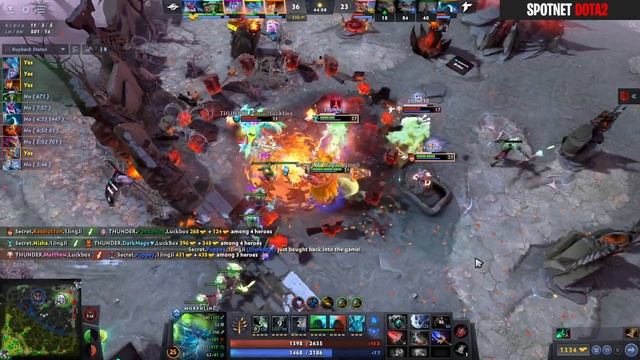 Secret vs Thunder Awaken Game 3 | Bo3 Upper Bracket The International 2022 TI11 | Spotnet Dota 2 смотреть онлайн