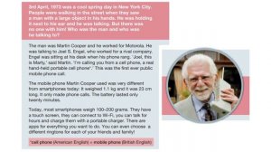 Go Getter 3 Unit 4.5 Reading Smartphones