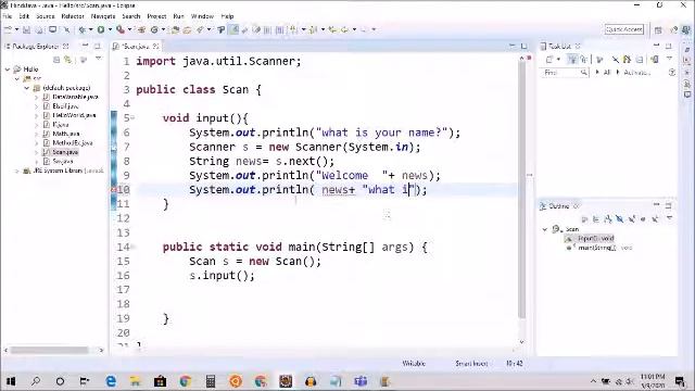 user input console game | Java Tutorial in Hindi смотреть онлайн