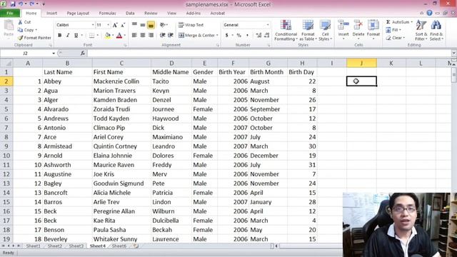 COMBINING OR CONCATENATING TEXT | Excel for Teachers | Carlo Excels смотреть онлайн