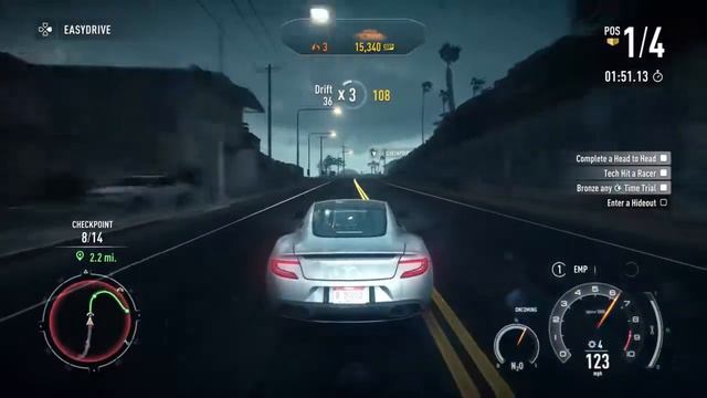 NFS Rivals PS4 - Evening Race Bad Weather | GRDE смотреть онлайн