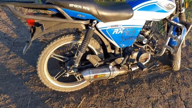 Обзор моего мопеда альфа с Акрапович.Зачем столько Тюнинга??? смотреть онлайн