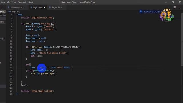 Auth & CRUD (PHP&MySQL) - Part 2 - (Auth) Login method | Tounsi смотреть онлайн