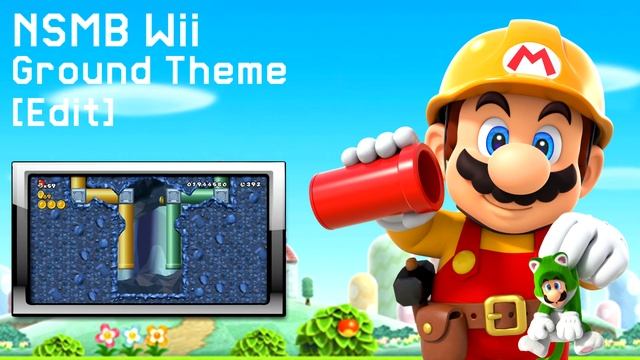 Ground (NSMB Wii) [Edit] - Super Mario Maker 2 (fanmade) смотреть онлайн