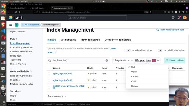 Docker ELK - Index Lifecycle Management(ILM) 教學 смотреть онлайн