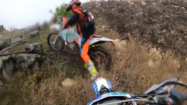 Дождливый выезд в Молочное | Эндуро 1 ноября смотреть онлайн