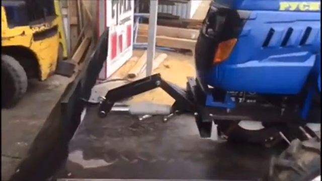Отгрузка минитрактора "Русич Т-15" смотреть онлайн