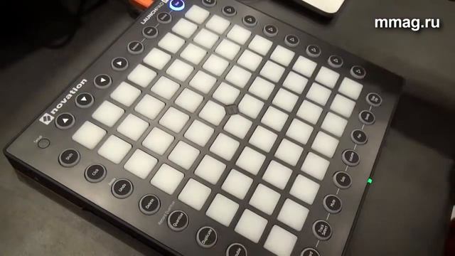 mmag ru Musikmesse 2015 Novation Launchpad pro midi контроллер смотреть онлайн