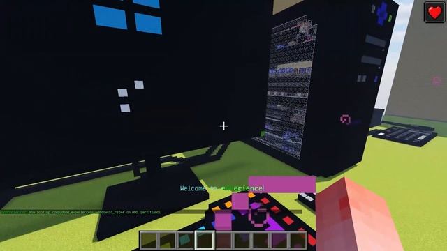 НАСТОЯЩИЙ КОМПЬЮТЕР В МАЙНКРАФТ БЕЗ МОДОВ! поиграл в майнкрафт в майнкрафте! работающий компьютер! смотреть онлайн