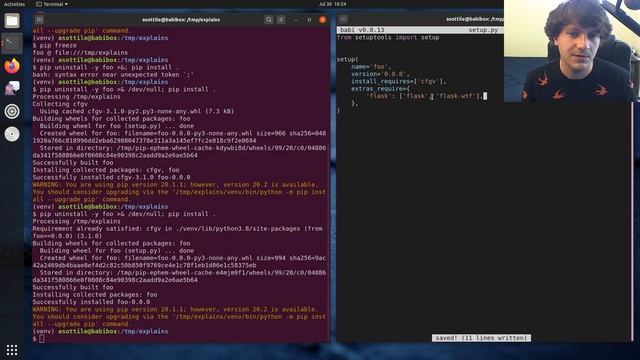 python packaging: optional dependencies (intermediate) anthony explains #074 смотреть онлайн