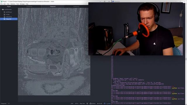 Making An ASCII-ART GENERATOR!? [PYTHON BEGINNER PROJECT TUTORIAL] смотреть онлайн