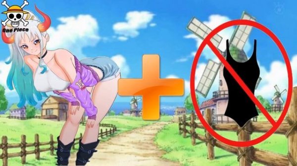 One Piece Characters in NO CLOTHES Mode!