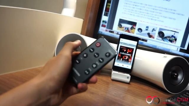 삼성 무선 도킹 오디오 DA-E550, 음악 재생 시연 영상 9 смотреть онлайн