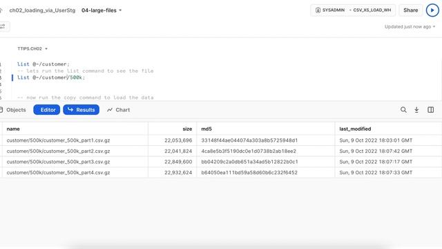 Large CSV Data File Loading Into Snowflake | Ch-04 | Snowflake Data Loading Tutorial смотреть онлайн