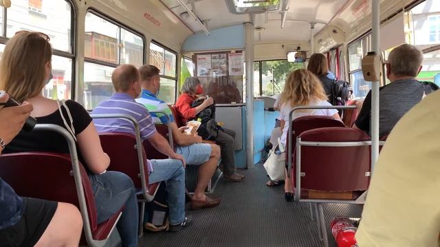 27.6.2021 - Škoda 9 TrHT 28 #53 na linke 207 смотреть онлайн