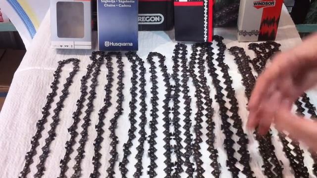 Цепи для бензопил,их виды и размеры смотреть онлайн