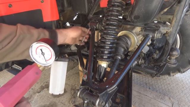 РЕМОНТ ТОРМОЗОВ на КВАДРОЦИКЛЕ CFMOTO 500 BASIC смотреть онлайн