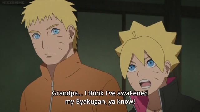 Hiashi talks about the byakugan to boruto - Anime2D смотреть онлайн