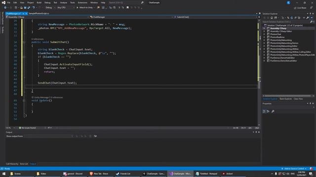 [Unity] SIMPLE way to add Text Chat to your Multiplayer Game смотреть онлайн