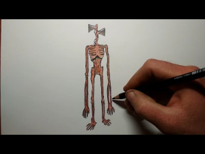 Как нарисовать Сиреноголового