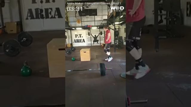 Attila Makai - Hungarian Games WOD 1 смотреть онлайн