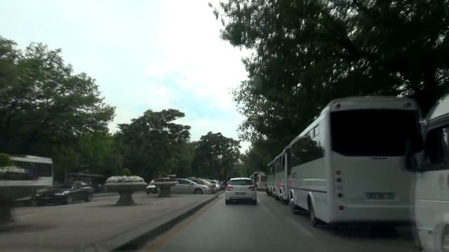 #38 Анкара из окна автомобиля. Поцарапали тачку на стоянке. Комната страха. Парк Генчлик в Анкаре смотреть онлайн