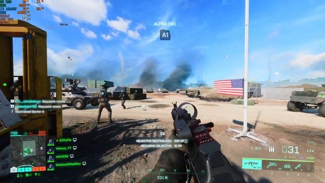 RX 580 Battlefield 2042 Season 2 Stranded 128 Conquest Gameplay смотреть онлайн
