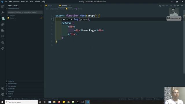 48. Route Component and Route Props like location, match and history in React App - ReactJS смотреть онлайн