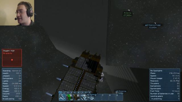 Space Engineers - Mining Progress (And blabbing) смотреть онлайн