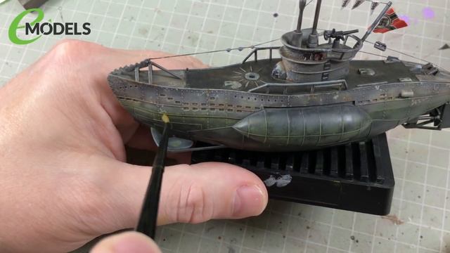 Meng Warship Builder U-Boat Type VII (#WB 003) 6: Final Details and DONE! смотреть онлайн