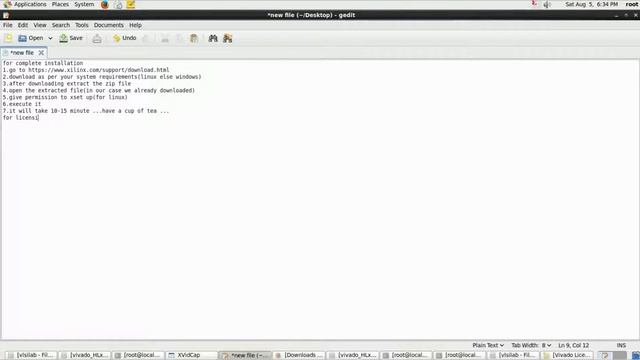 installing vivado and license on CentOS смотреть онлайн