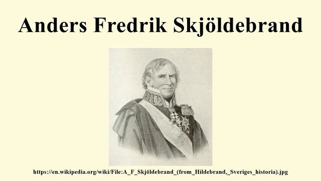 Anders Fredrik Skjöldebrand смотреть онлайн