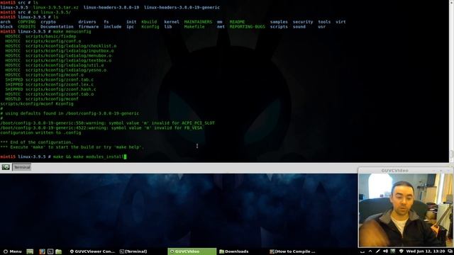 Vanilla Kernel Compilation Tutorial (Ubuntu, Mint etc) смотреть онлайн