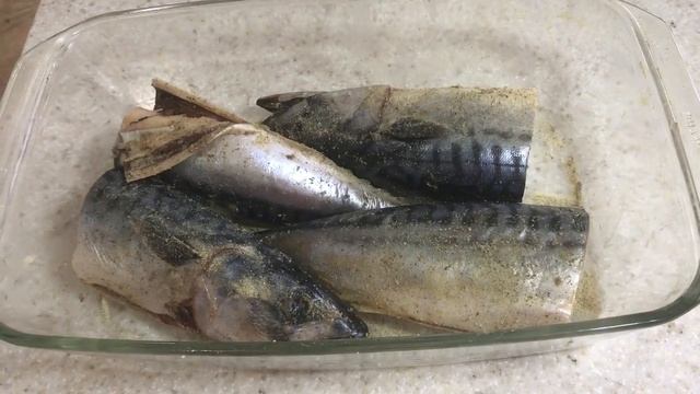 308. Скумбрия жаренная. Быстро и вкусно. смотреть онлайн