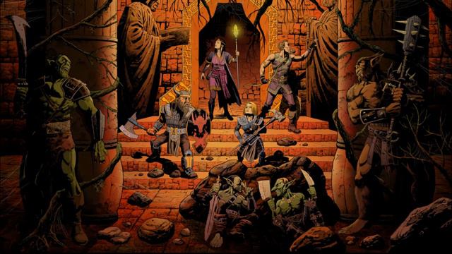 Фоновая эпическая музыка для Подземелий и драконов #2. смотреть онлайн