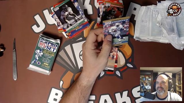 1990 Pro Set. Gimme an Emmitt Smith Rookie, CRAZY ERRORS!! смотреть онлайн