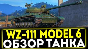 ✅ WZ-111 model 6 - ЛУЧШИЙ ЛОТ АУКЦИОНА! ОБЗОР ТАНКА! МИР ТАНКОВ